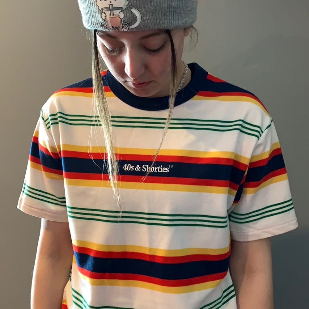“40’s and shorties brand” Zumiez graphic Tshirt